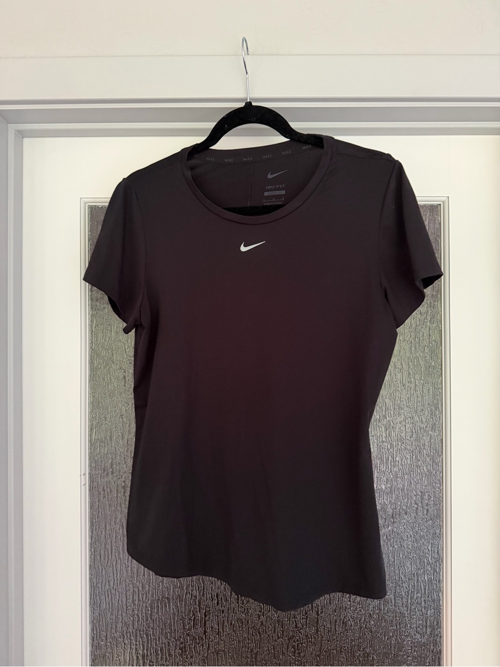 Nike Women's Black Performance Short Sleeve Crew Tee